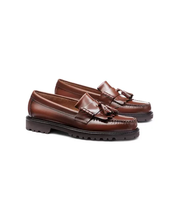 Brown loafers for men