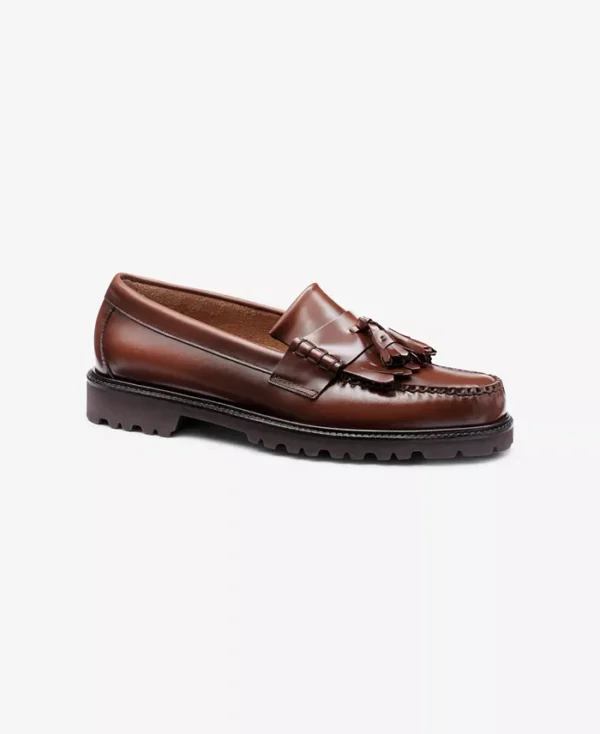 Brown loafers for men