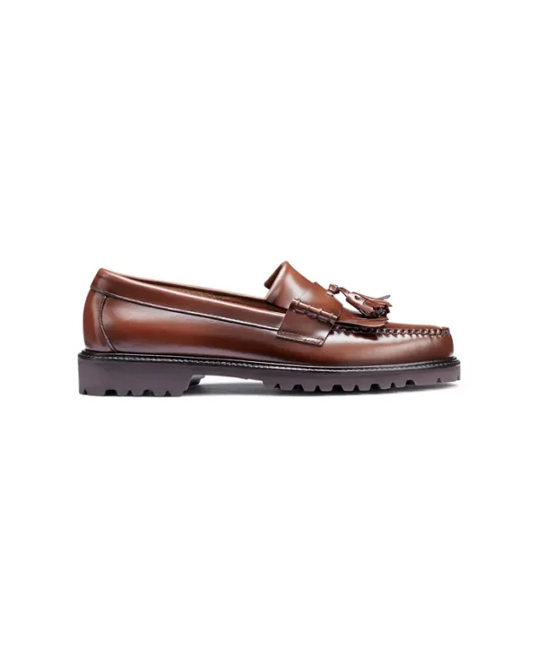 Brown loafers for men